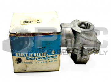 NEW DELTROL EV30A2 VALVE QUICK EXHAUST 1/2INCH INLET 10122-61