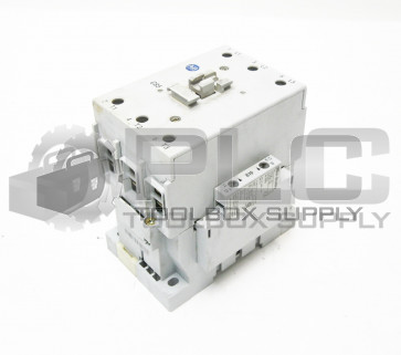 ALLEN BRADLEY 100-C85*00 SER A CONTACTOR 100-S AUX CONTACT 110/120V 50/60HZ