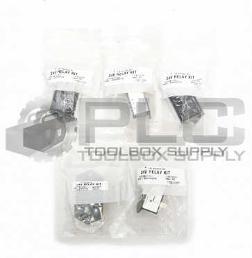 LOT OF 5 NEW ID SYSTEMS 835-00000079 24V RELAY KIT 835-00000489