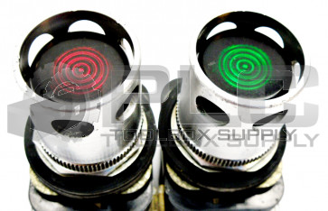 LOT OF 2 ALLEN BRADLEY 800T-PA16 SER. T PUSHBUTTON ILLUMIN W/GUARD 1 GREEN 1 RED