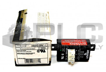 NEW LEVITON 3800-DIN SURGE SUPPRESSOR 110-60DEG C 120VAC 50/60HZ 3800DIN