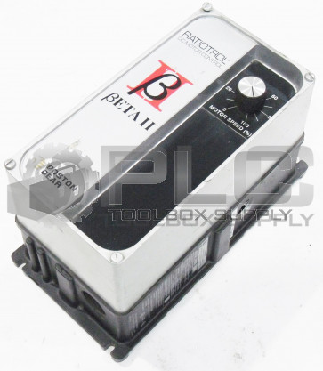 BOSTON GEAR RBA2 BETA II RATIOTROL DC MOTOR CONTROL 