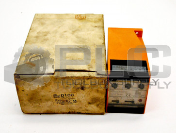 NEW EFECTOR IFM D100/DY34-A PULSE RATE ROTATIONAL SPEED CONTROLLER D100DY34A
