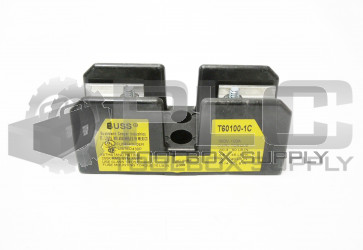 NEW BUSS T60100-1C FUSE HOLDER BLOCK 600V 100A