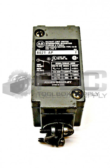 ALLEN BRADLEY 802T-AP /F LIMIT SWITCH 