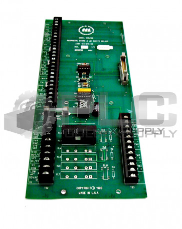 INTERLOCK INDUSTRIES INC 155-017-02 PERIPHERAL PC BOARD MODEL 105/106 15501702