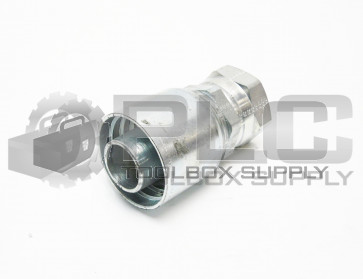 NEW PARKER 10671-24-24 FITTING FEMALE SWIVEL ADAPTER 1-1/4 JIC X 1-1/4 HOSE