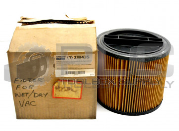 NEW DAYTON 2W435 FILTER CARTRIDGE 6.5X7.25IN