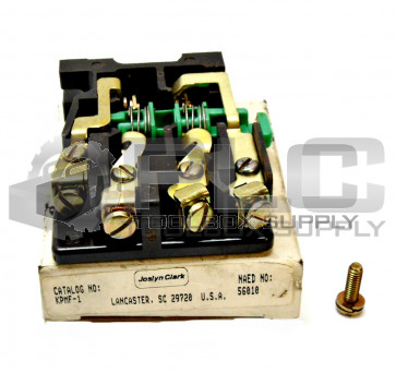 NEW JOSLYN CLARK CONTROLS KPMF-1 AUXILIARY CONTACT KPMF1