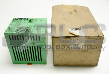 NEW PHOENIX CONTACT CM125-PS-120-230AC POWER SUPPLY CM125-PS-120-230AC/24DC/5/F