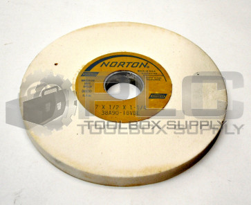 NEW NORTON 38A90-I8VBE GRINDING WHEEL 7X1/2/1-1/4 3600RPM 38A90I8VBE