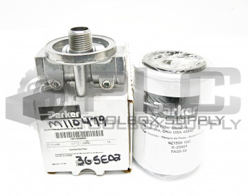 NEW PARKER 12AT10CN25BBH 12AT SERIES LOW PRESSURE FILTER 