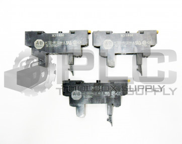LOT OF 3 ALLEN BRADLEY 700-HN122 SOCKET RELAY BASE 5A 250VAC 