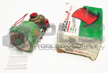ASCO  EF8342C1 VALVE 1/4 PIPE 20 WATTS 120/60 110/50V REDHAT