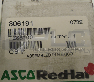 ASCO 306191 VALVE REBUILD KIT 0732 REDHAT