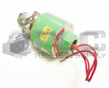 ASCO 8320A92 VALVE 1/4" PIPE 120V COIL REDHAT