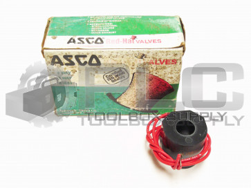 NEW ASCO 099-257-1-0 VALVE COIL RED HAT