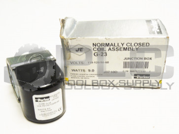 PARKER G23 50/60HZ 9W NORMALLY CLOSED COIL ASSEMBLY J3710D PARKER SPX