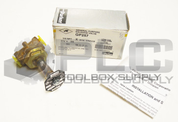 PARKER GP257 GENERAL PURPOSE SOLENOID VALVE