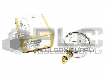 NEW VEKTEK 72-2121-46 PRESSURE GAUGE 3000PSI 