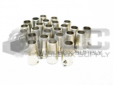 LOT OF 25 NEW 705-0.88 BAYONET ADAPTER FITTING 1/8" NPT; 7/8" FOR BAYONET SENSOR