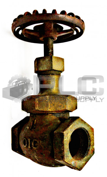 NEW GLOBE VALVE SIZE 1-1/2" 200 WSP 400 WOG