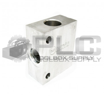 NEW SUN HYDRAULICS ECJ LINE MOUNT MANIFOLD BLOCK 