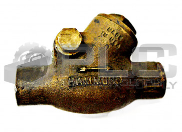 HAMMOND BRONZE CHECK VALVE 125 WSP 200 WOG 3/4" NPT