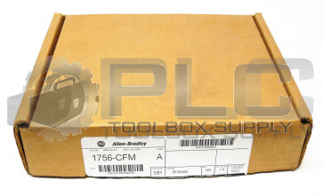 NEW ALLEN BRADLEY 1756-CFM /A 2 CHANNEL/2 OUT CONFIGURABLE FLOWMETER (20PIN)
