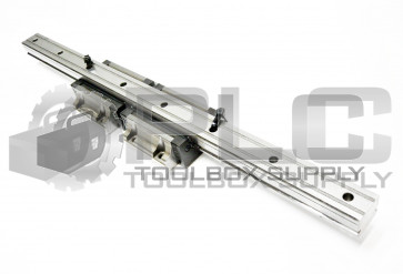 NEW SET 2 NSK LS LA LS35 LINEAR GUIDE BLOCK RAIL 23.5" X 1" X 1.25" LS-LA-LS35