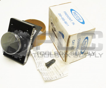 NEW REES 02653-012 FLAT CHROME PLUNGER SWITCH