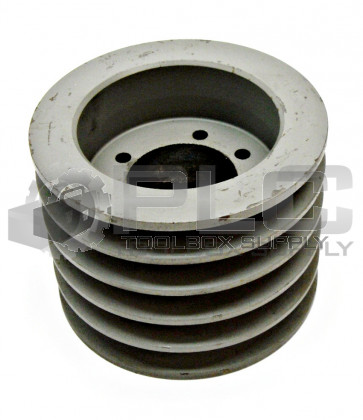 NEW WOODS 5.0X5BSD 5 GROOVE PULLEY 5-1/4" DIA 1-1/2" BORE