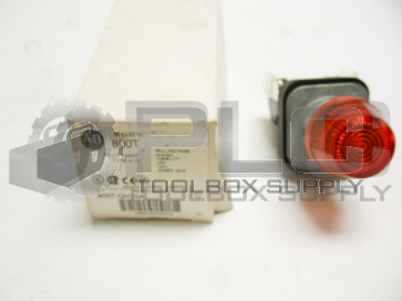 NEW ALLEN BRADLEY 800T-QH10A PILOT LIGHT AMBER  *READ*