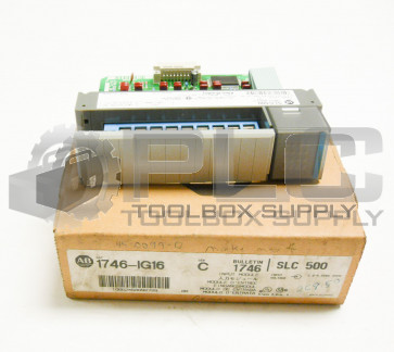 NEW ALLEN BRADLEY 1746-IG16 /C INPUT MODULE 