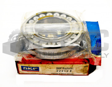NEW SKF 22212 E ROLLER BEARING 60MM BORE 22212E