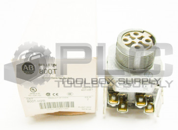 NEW ALLEN BRADLEY 800T-H2B / T SELECTOR SWITCH 800T-H2    *READ*