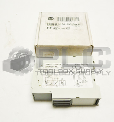 NEW ALLEN BRADLEY 809S-C1-10A-230 / B  CURRENT RELAY 