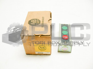 NEW ALLEN BRADLEY 800S-3SX  SER CA PUSH BUTTON STATION 