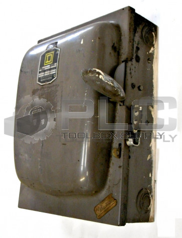 SQUARE D A86441 SER. A1 SAFETY SWITCH 30 AMP 600V SINGLE THROW FUSIBLE