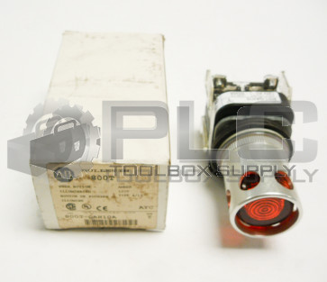 NEW ALLEN BRADLEY 800T-QAH10A /T  PILOT LIGHT AMBER