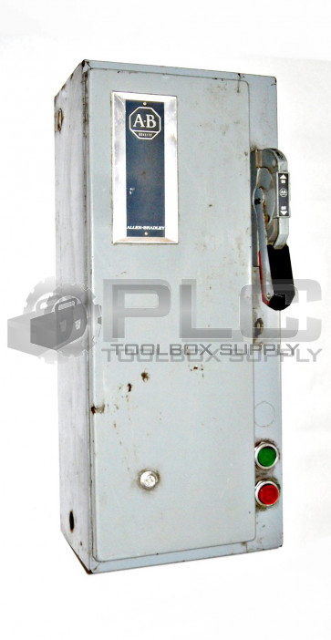 ALLEN BRADLEY 512-BAB-6-24 COMBINATION STARTER W/ 512 ENCLOSURE 