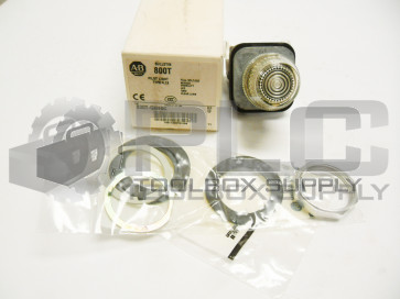 NEW ALLEN BRADLEY 800T-QH10C / U PILOT LIGHT CLEAR 
