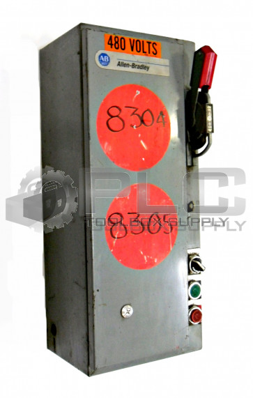 ALLEN BRADLEY 512-AAB-A2D-1-6P-24R NEMA COMBINATION STARTER W/ DISCONNECT
