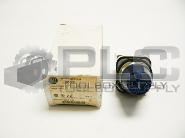 NEW ALLEN BRADLEY 800T-QH10B / T PILOT LIGHT BLUE 