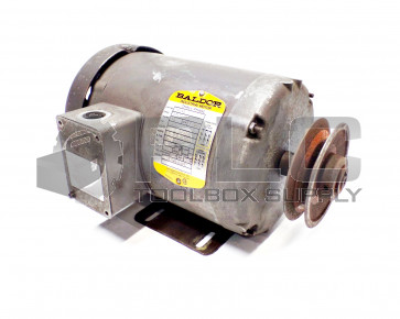 BALDOR M3546 INDUSTRIAL MOTOR 1HP 1725RPM 208-230/460V 3.7-3.4/1.7