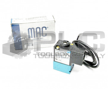 NEW MAC PME-111CAAA SOLENOID VALVE 60/50Hz 120/110V 6.8W 25 TO 150 PSI