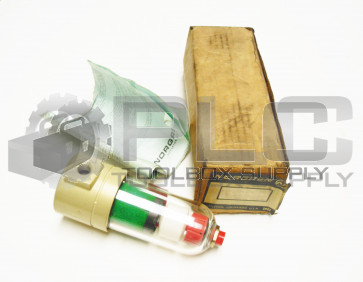 NEW NORGREN F44-200-LOTA PNEUMATIC FILTER 150PSIG 125F 1/4INCH