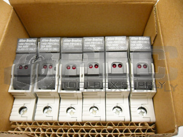 NEW BOX OF 6 ALLEN BRADLEY 1492-FB1C30-L /B FUSE HOLDER 