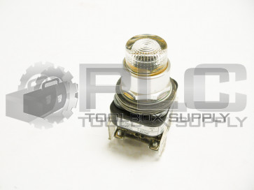 NEW ALLEN BRADLEY 800T-QAH24C / T CLEAR PUSH BUTTON 