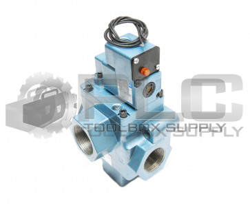 NEW MAC 58D-32-116AA 3 WAY SOLENOID VALVE w/ 250B-116AAAA VALVE